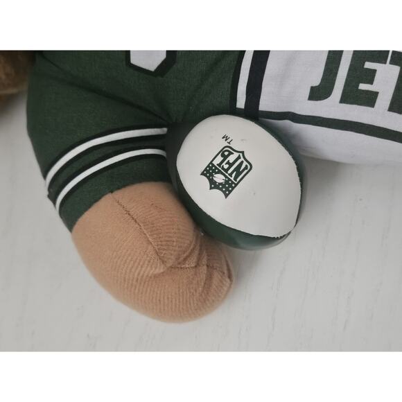 Vintage Rare New York Jets NFL Good Stuff 90s Football Plush Bear Figure 15" - Picture 4 of 11